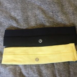 Set of 2 Lululemon Headbands